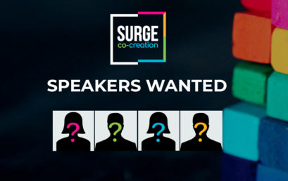 SURGE: SPEAKERS WANTED!